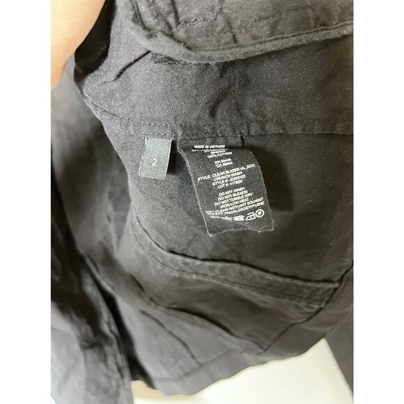 Theory Clean Blazer in Eco Crunch Wash 2 - Picture 6 of 12